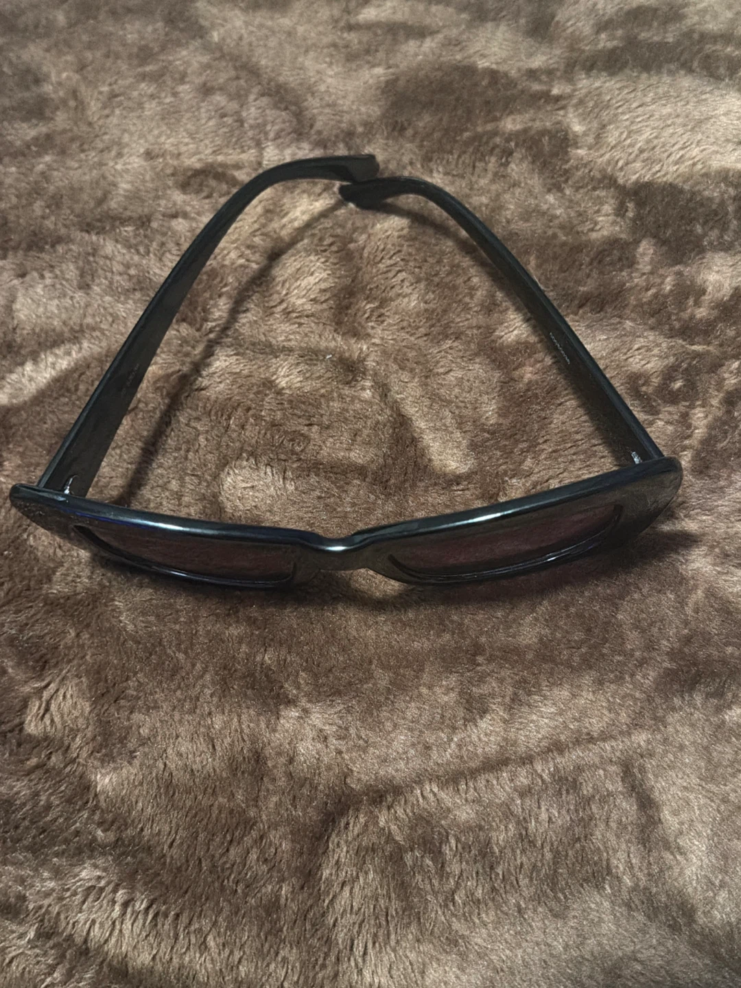 Black Chunky Rectangular Sunglasses - photo 2