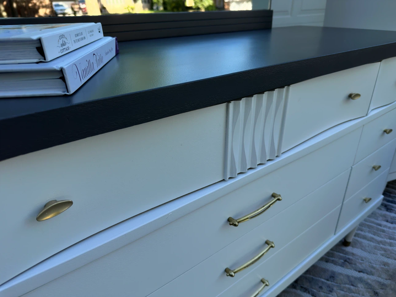 MCM Refinished Basset Bedroom Dressers and mirror - photo 3