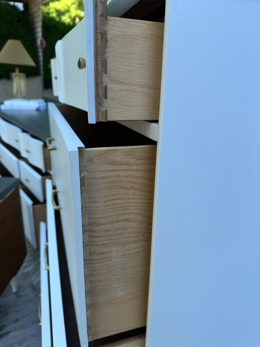 MCM Refinished Basset Bedroom Dressers and mirror - photo 5