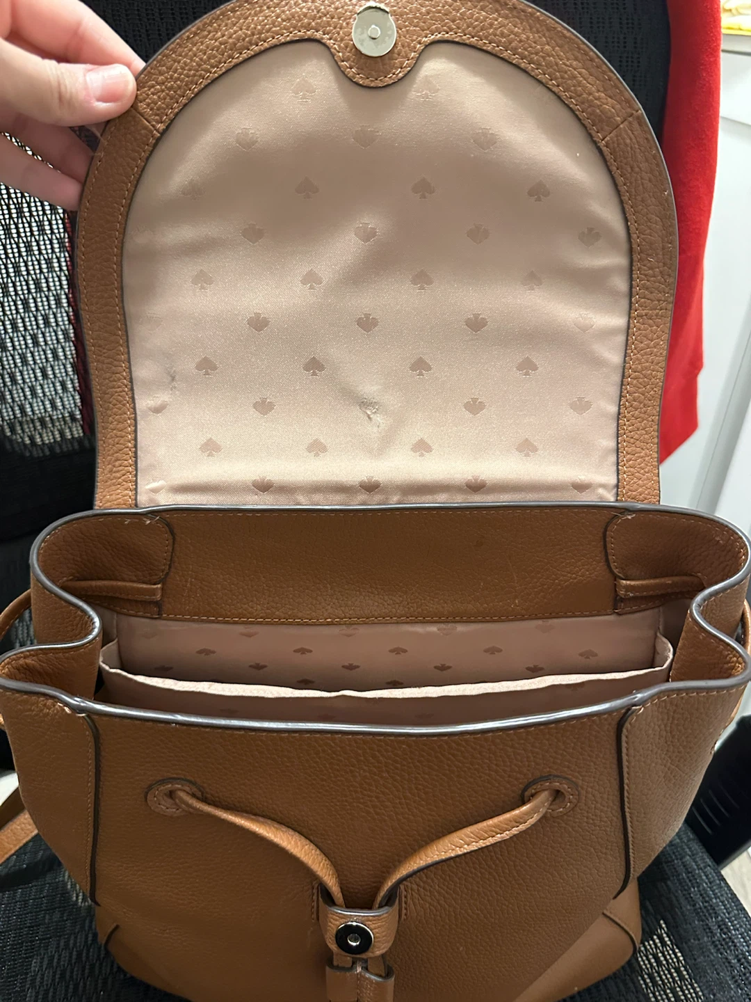 Kate Spade New York Pebble Leather Backpack - photo 4