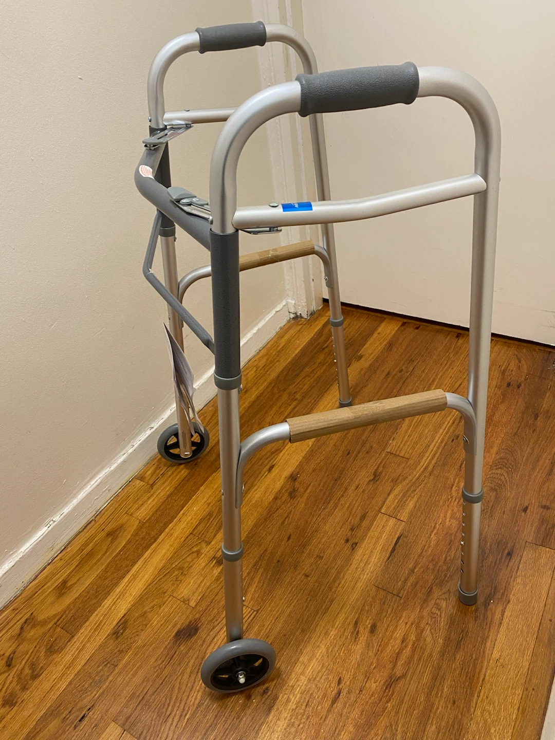 Medline 2 Button Folding Walker - photo 4