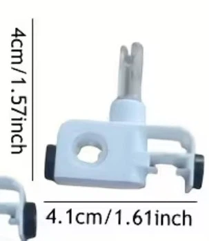H Hook Carrier, Curtain Runner, Component for Vertical Curtain - photo 4