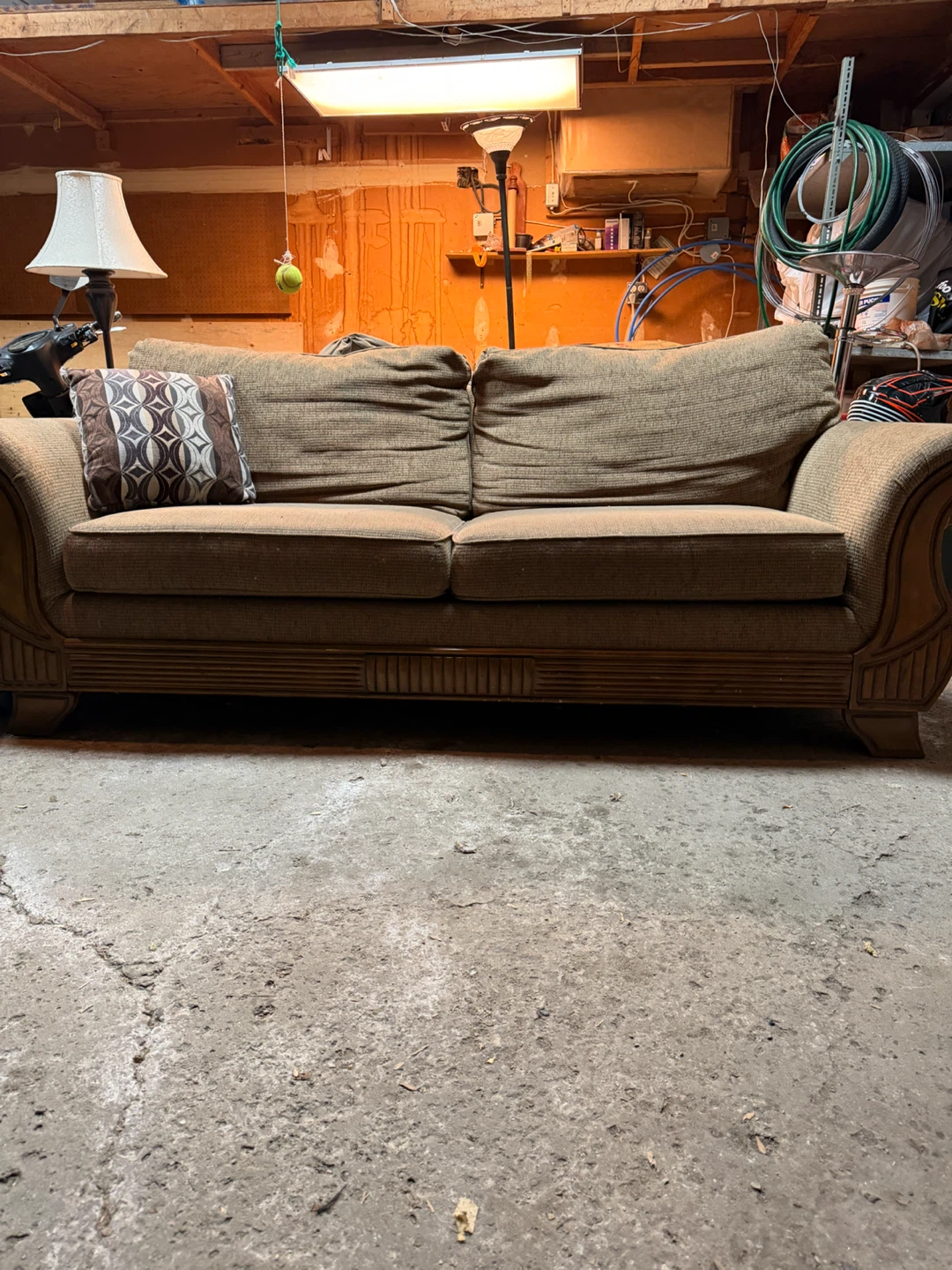Brown Sofa