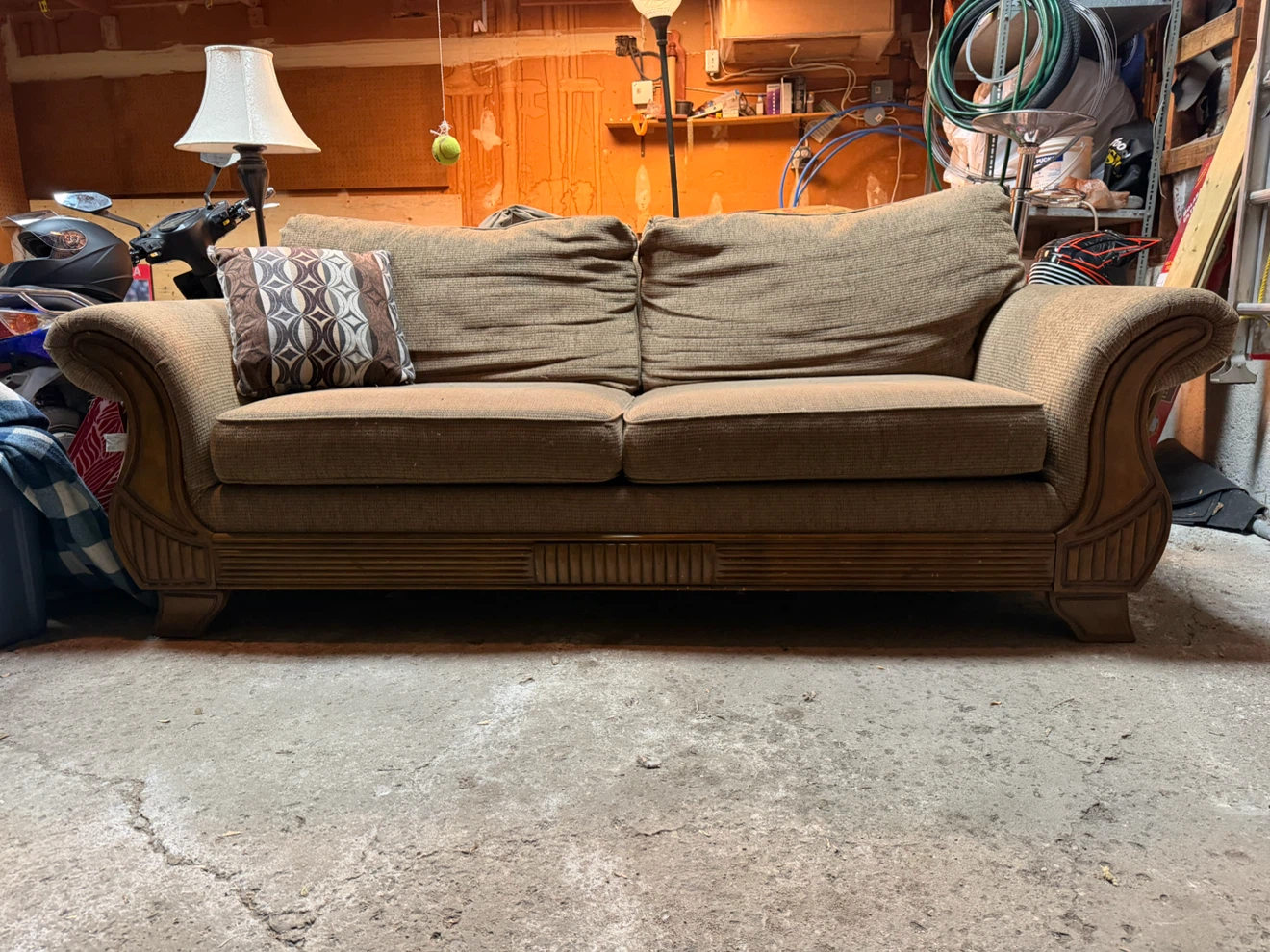 Brown Sofa - photo 2