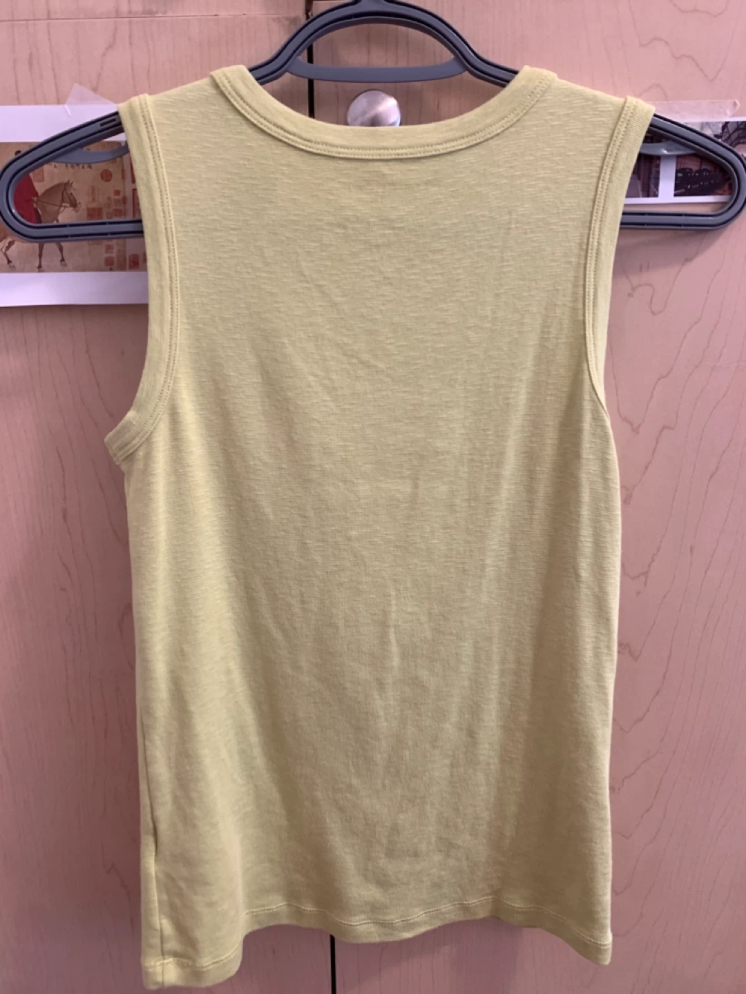 Size XS Rachel Zoe Lime Green Slub Cotton Tank Top - photo 2