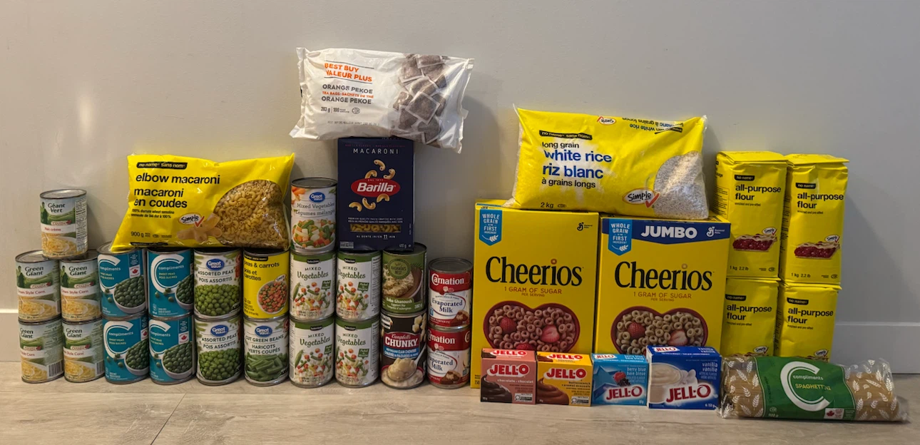 Pantry Food Assortment