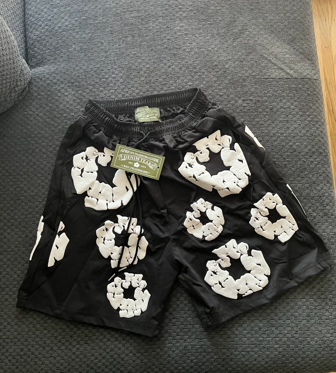 Denim Tears Black Shorts Size S