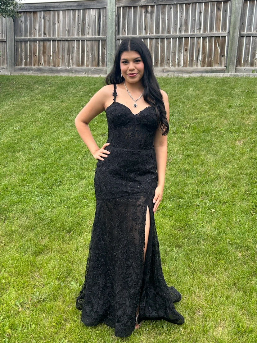 Black Graduation/Prom Dress - photo 2