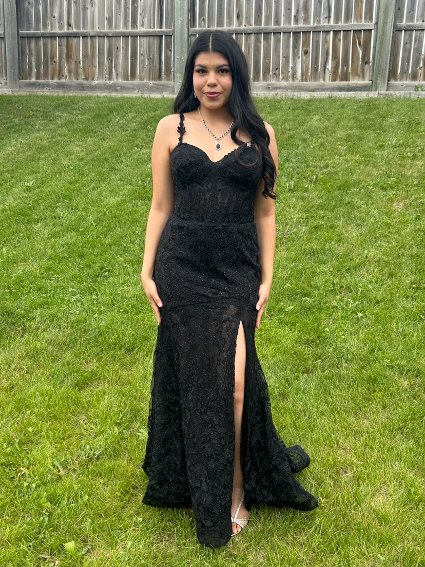 Black Graduation/Prom Dress - photo 3