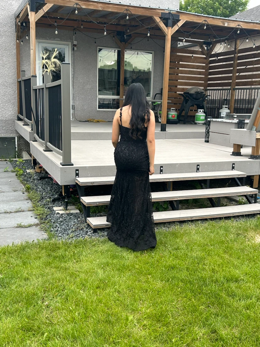 Black Graduation/Prom Dress - photo 4
