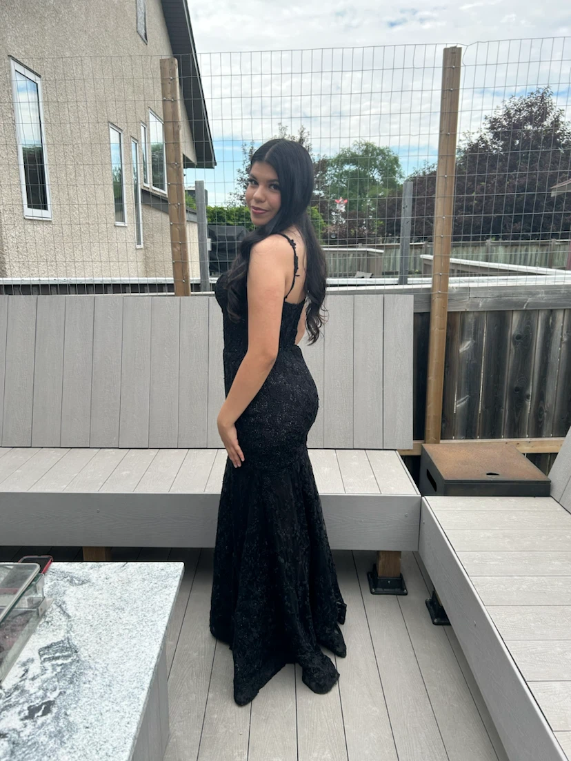 Black Graduation/Prom Dress - photo 5