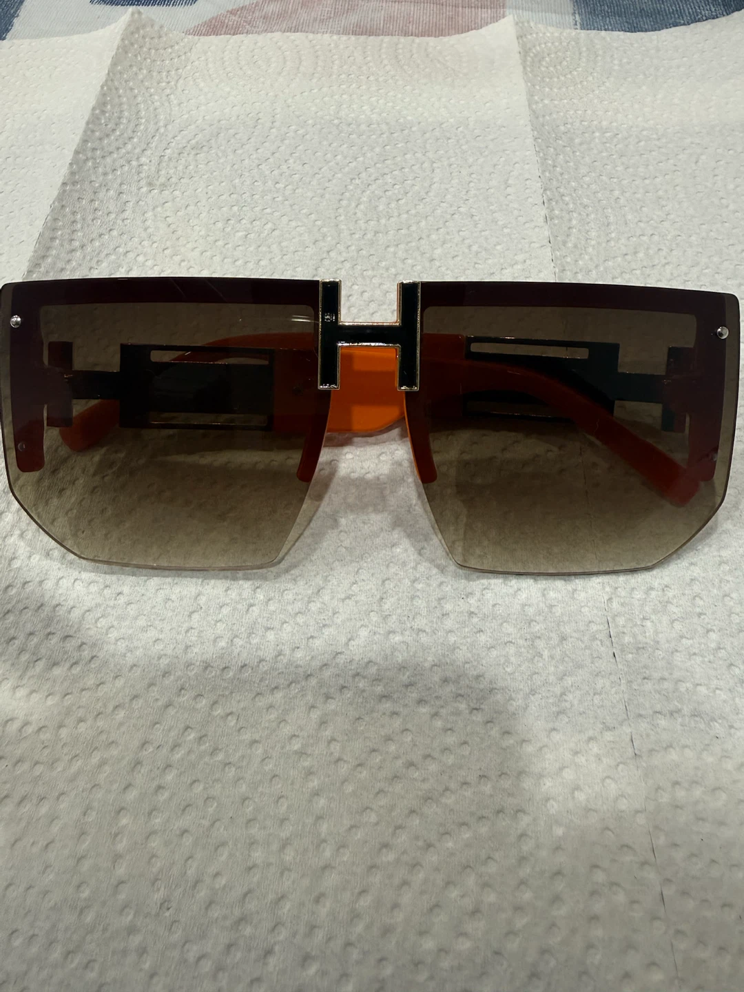 Hermes Oversized Square Sunglasses