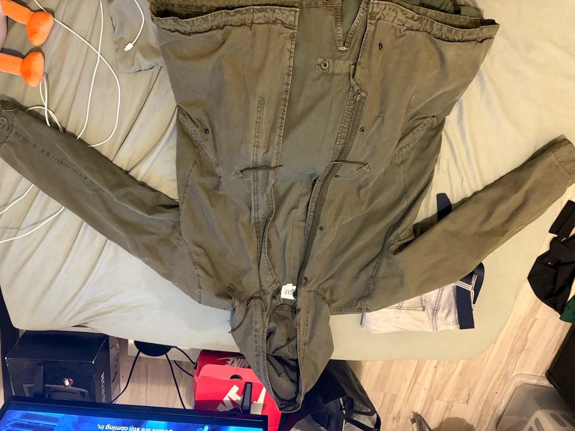 GAP Men's Olive Green Parka Jacket