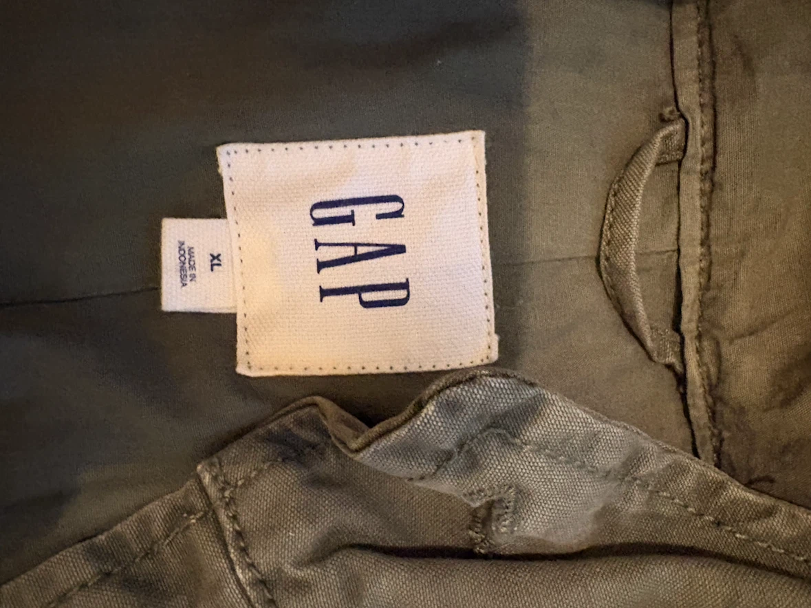 GAP Men's Olive Green Parka Jacket - photo 2