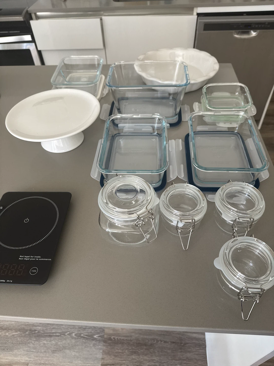 Assorted Glass Food Storage Containers and Jars - photo 2