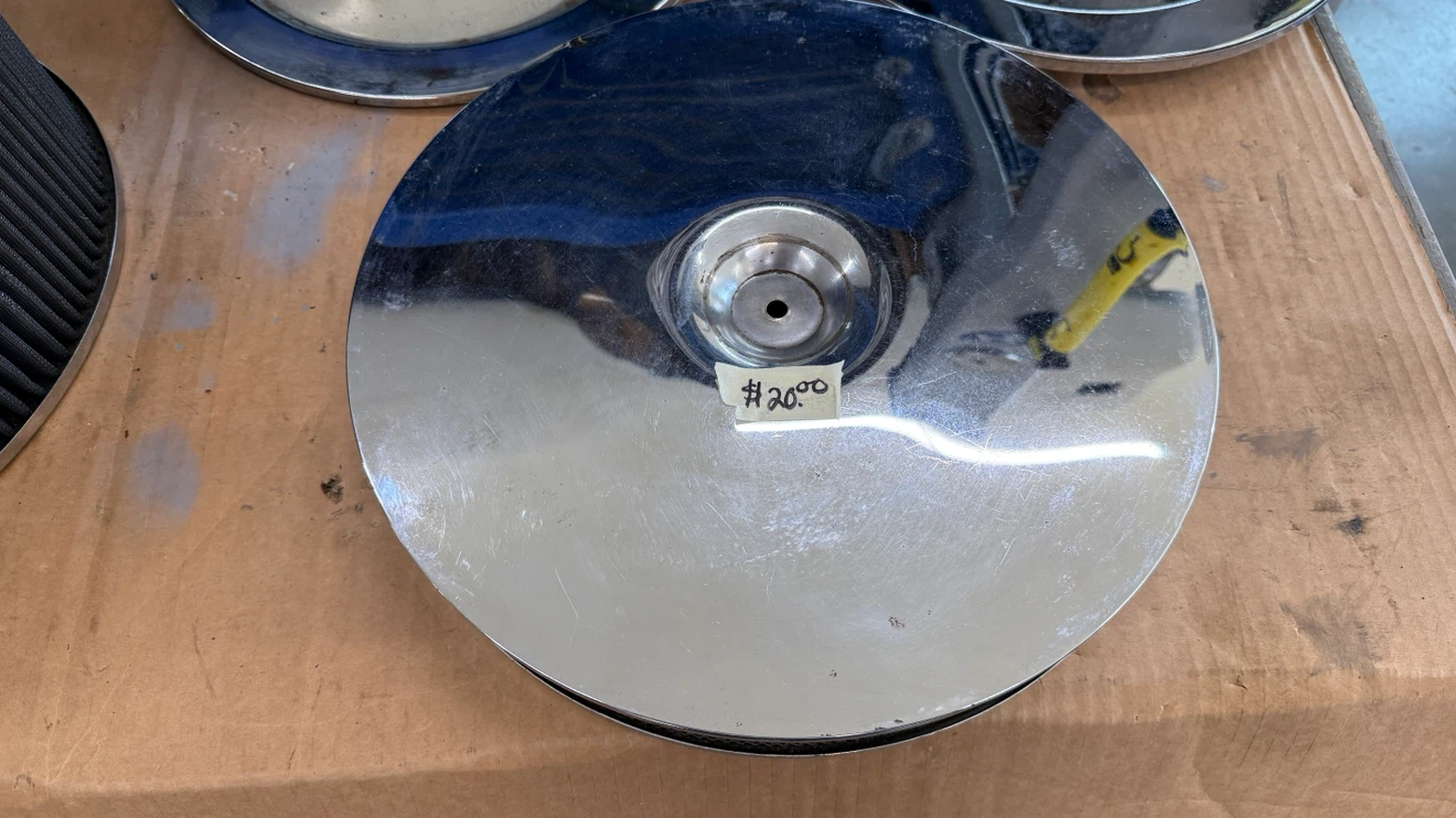 Early Mustang 289 4 Barrel Air Cleaner - photo 3