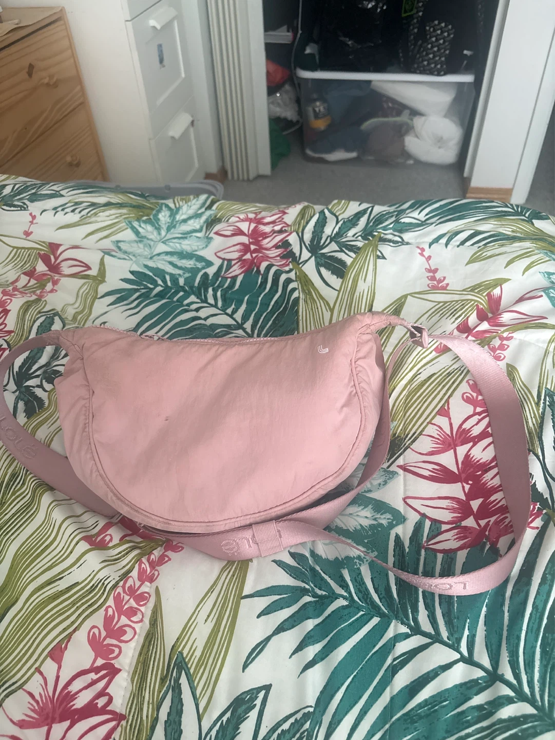 Lole Pink Crossbody Bag