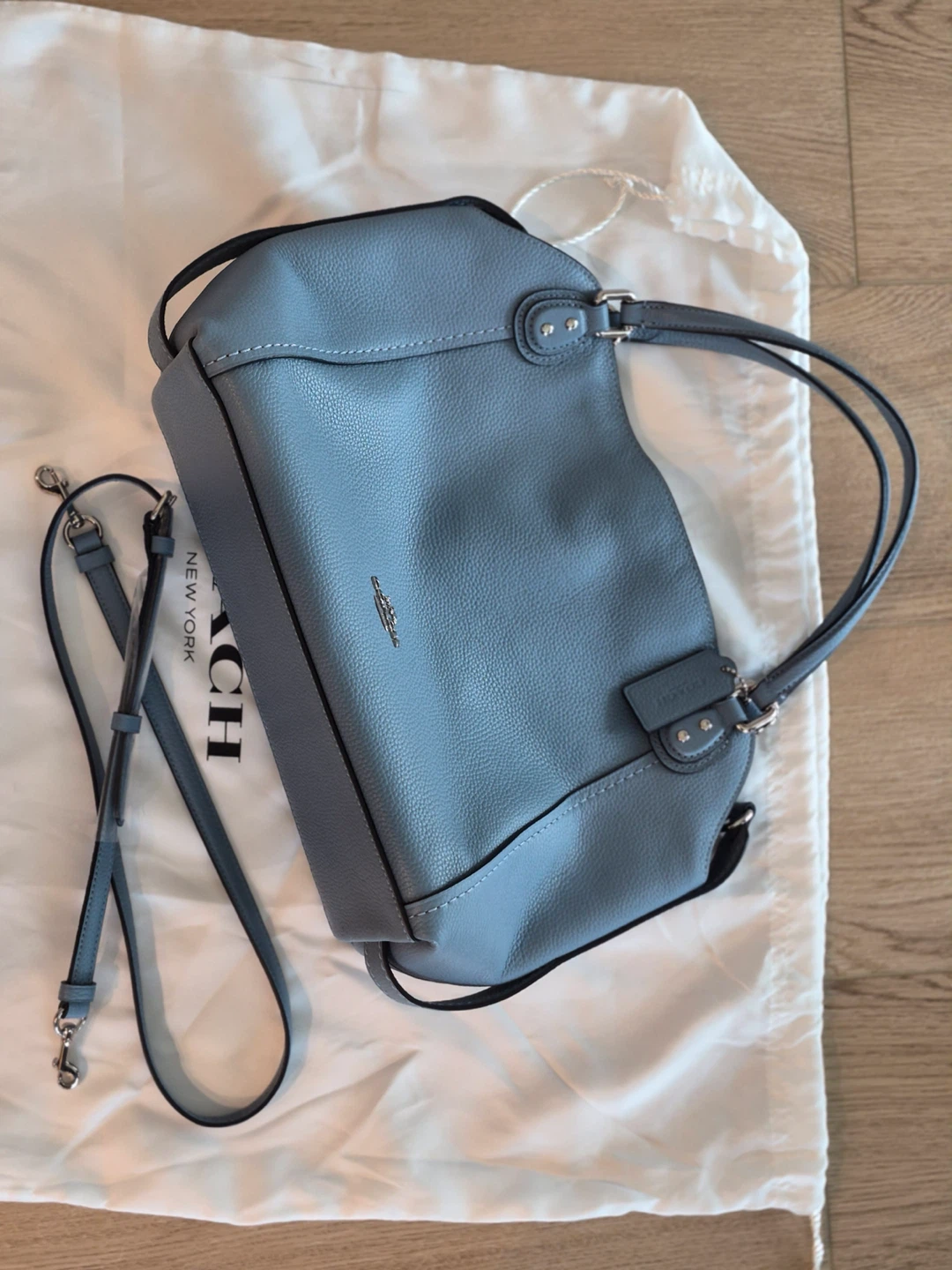 Coach Leather Satchel Handbag - photo 2