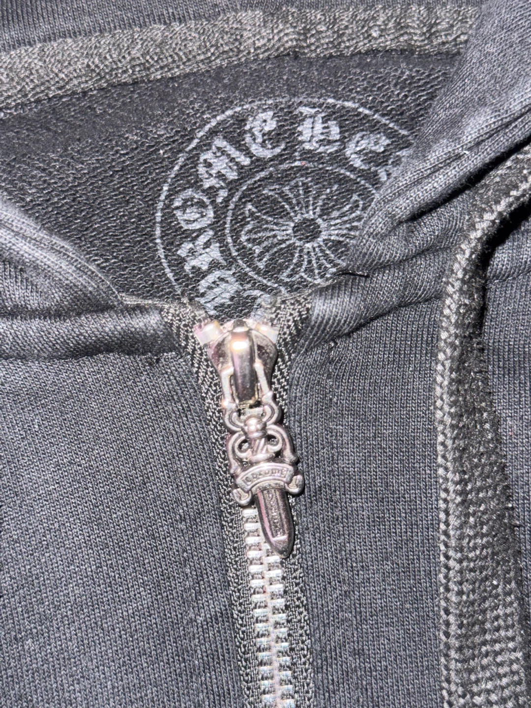 Chrome Hearts Zip Up Hoodie - photo 2