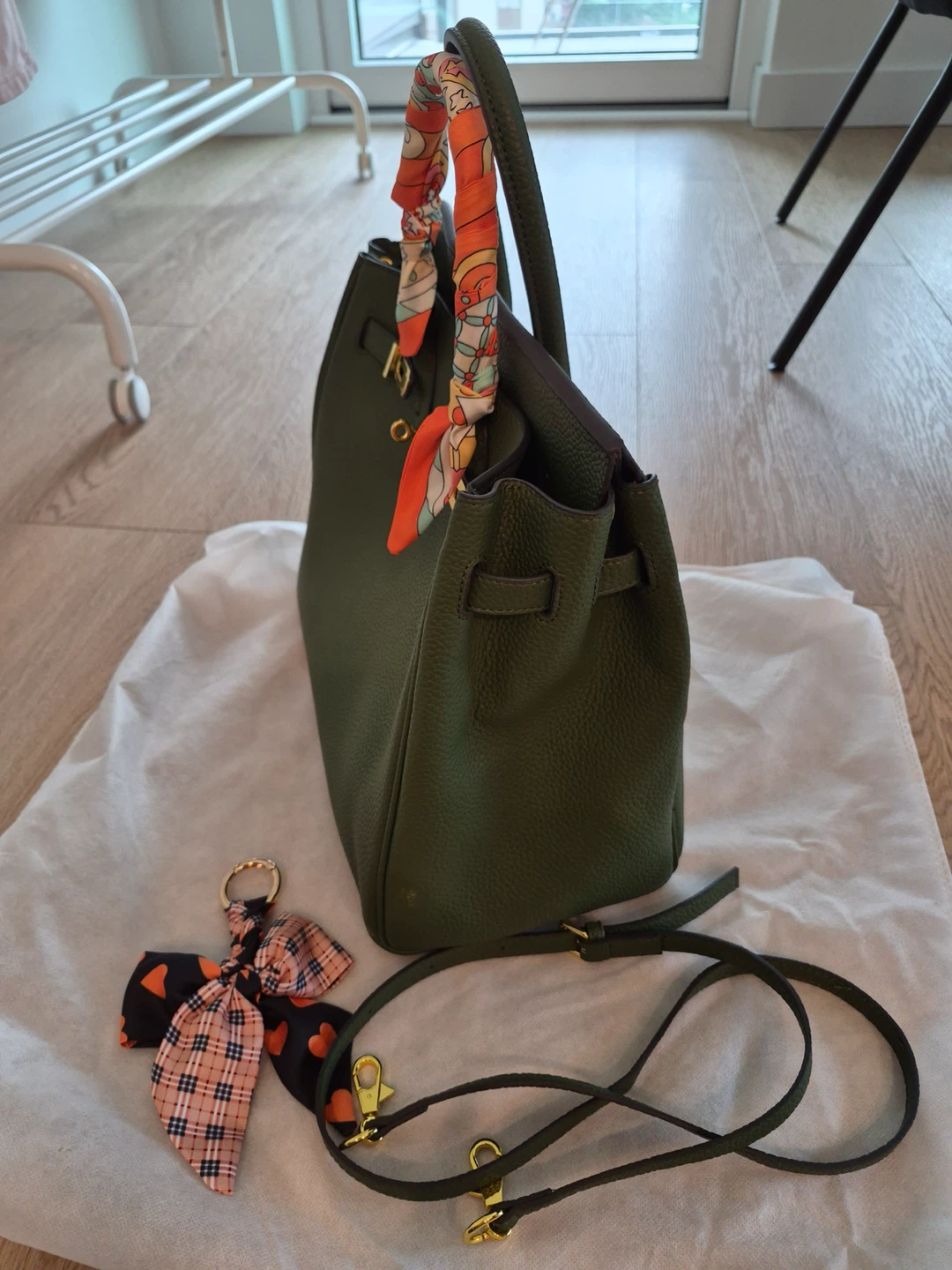 Green shoulder bag - photo 2