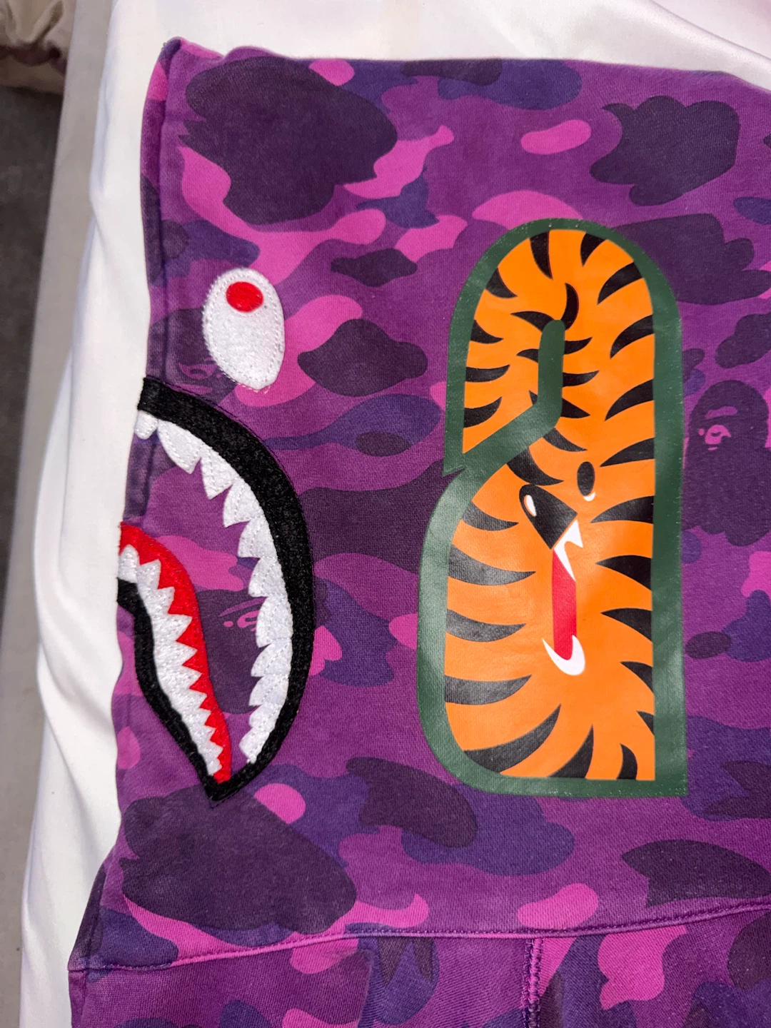 BAPE Purple Camo Full Zip