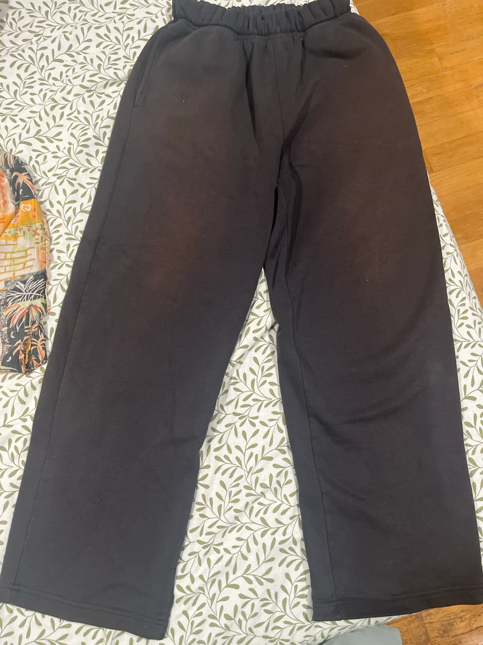 Lucid blanks 600 gsm Black Sweatpants - Size S