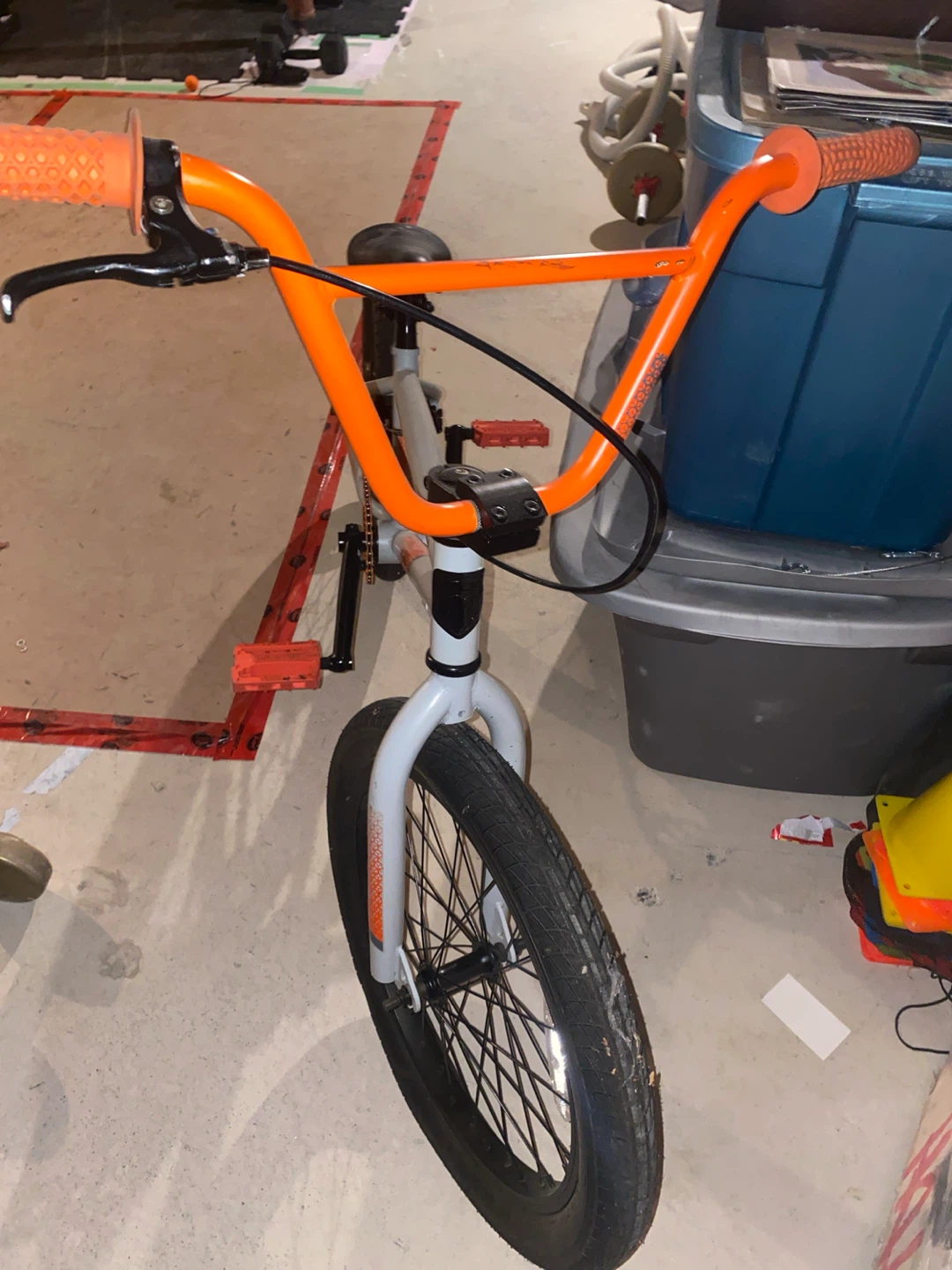 Mongoose BMX Bike - Orange and Grey - photo 2