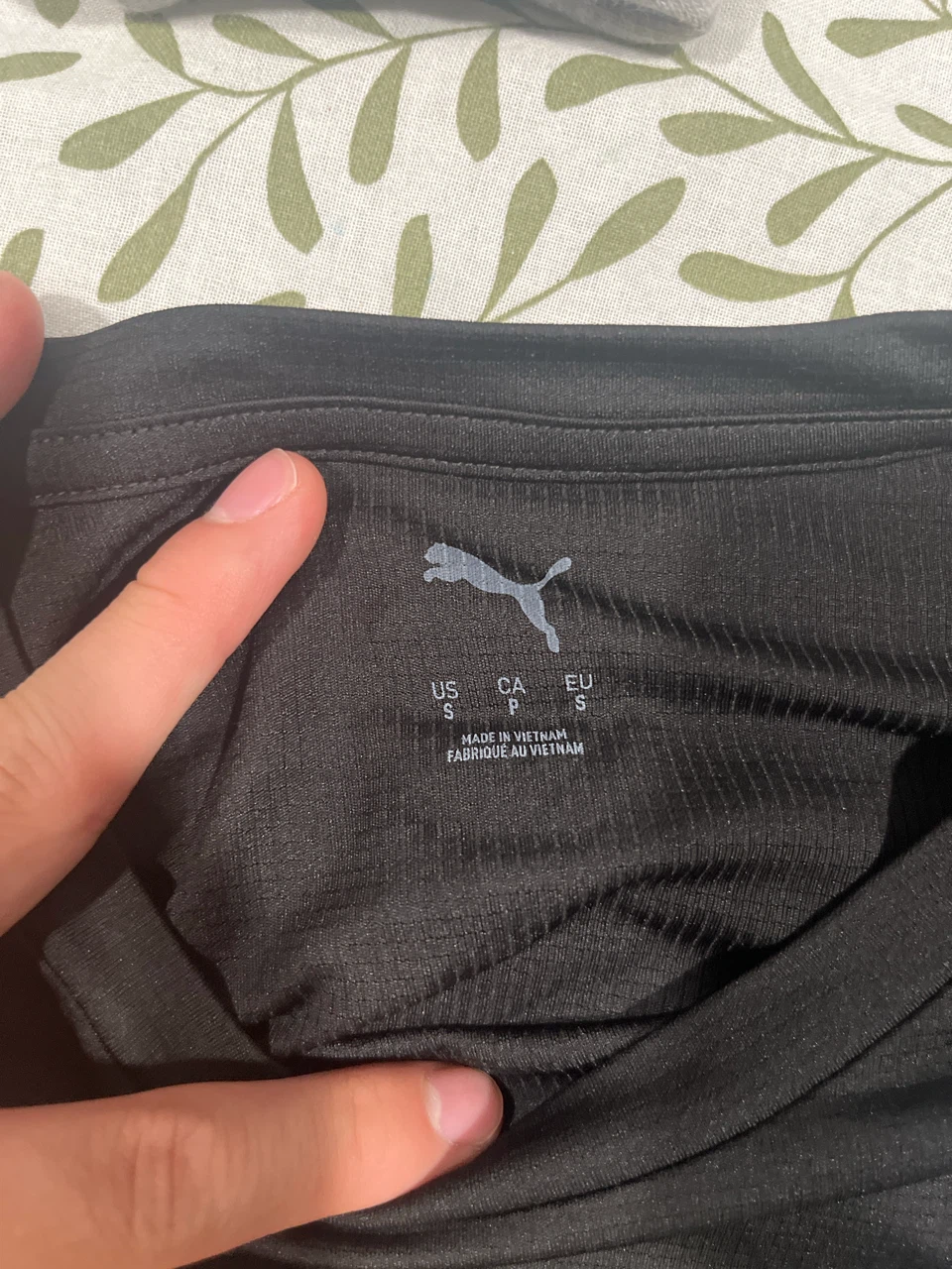 Puma Athletic T-Shirt - Black and gray - photo 2