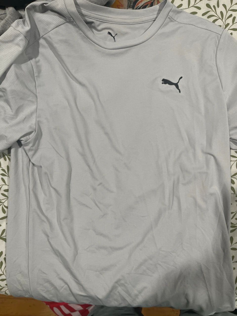 Puma Athletic T-Shirt - Black and gray - photo 3