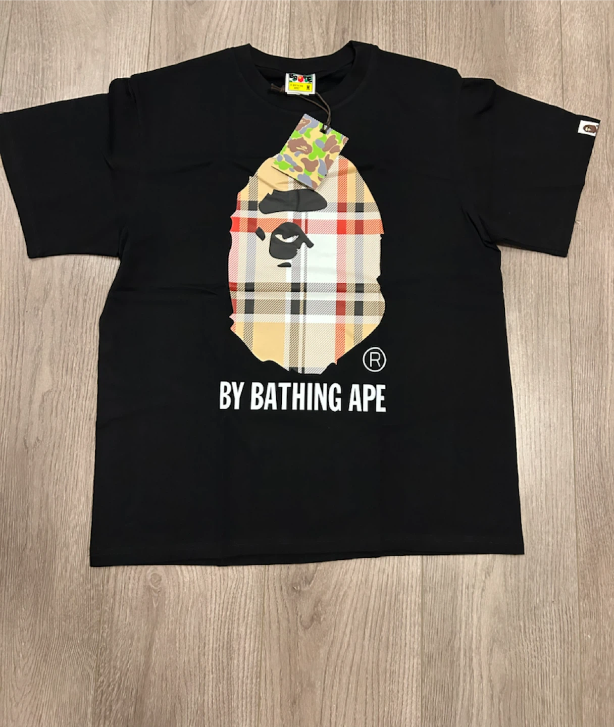 1:1 A Bathing Ape Black Ape Head T-Shirt - Size M