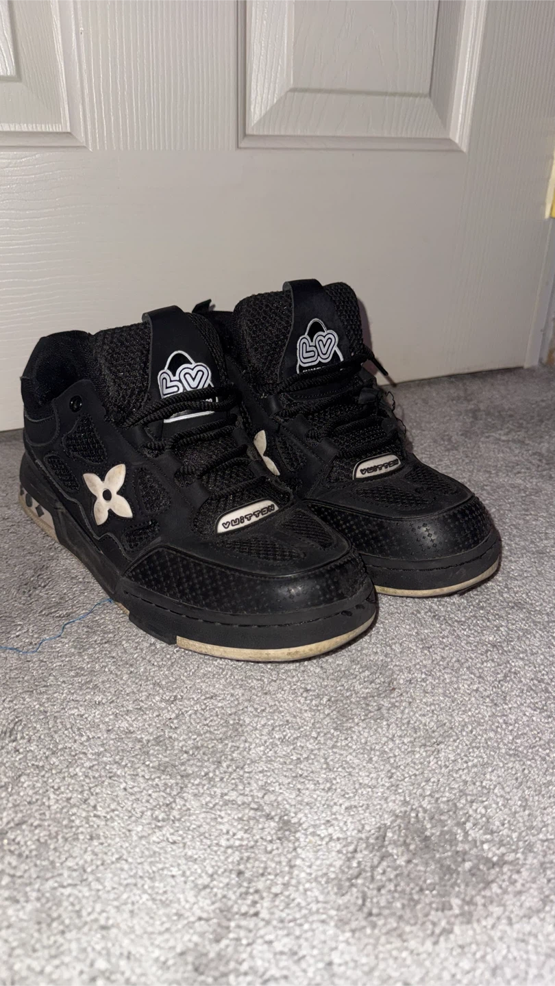 Black Louis Vuitton Skates