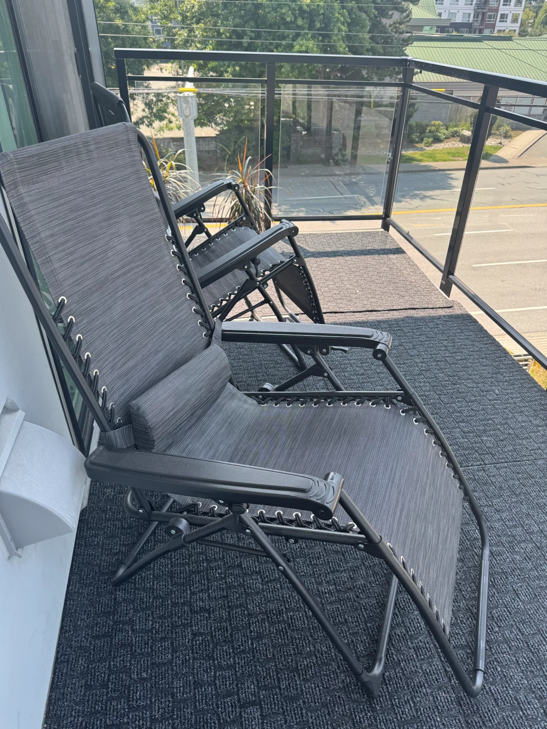 Set of 2 Grey Zero Gravity Chairs - photo 2
