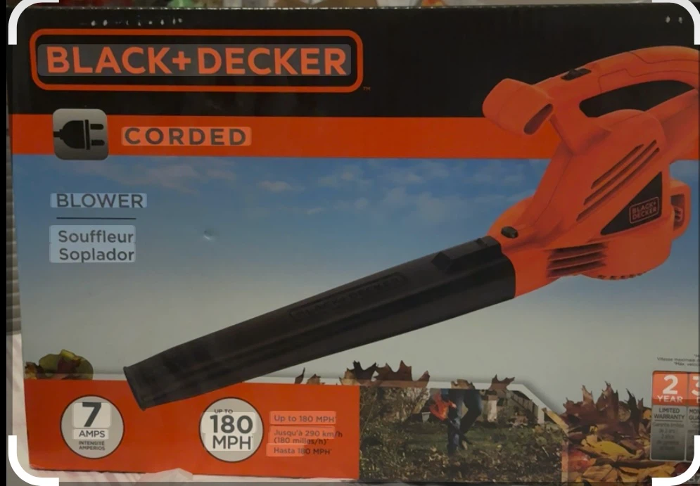Brand New Black+Decker Corded Blower