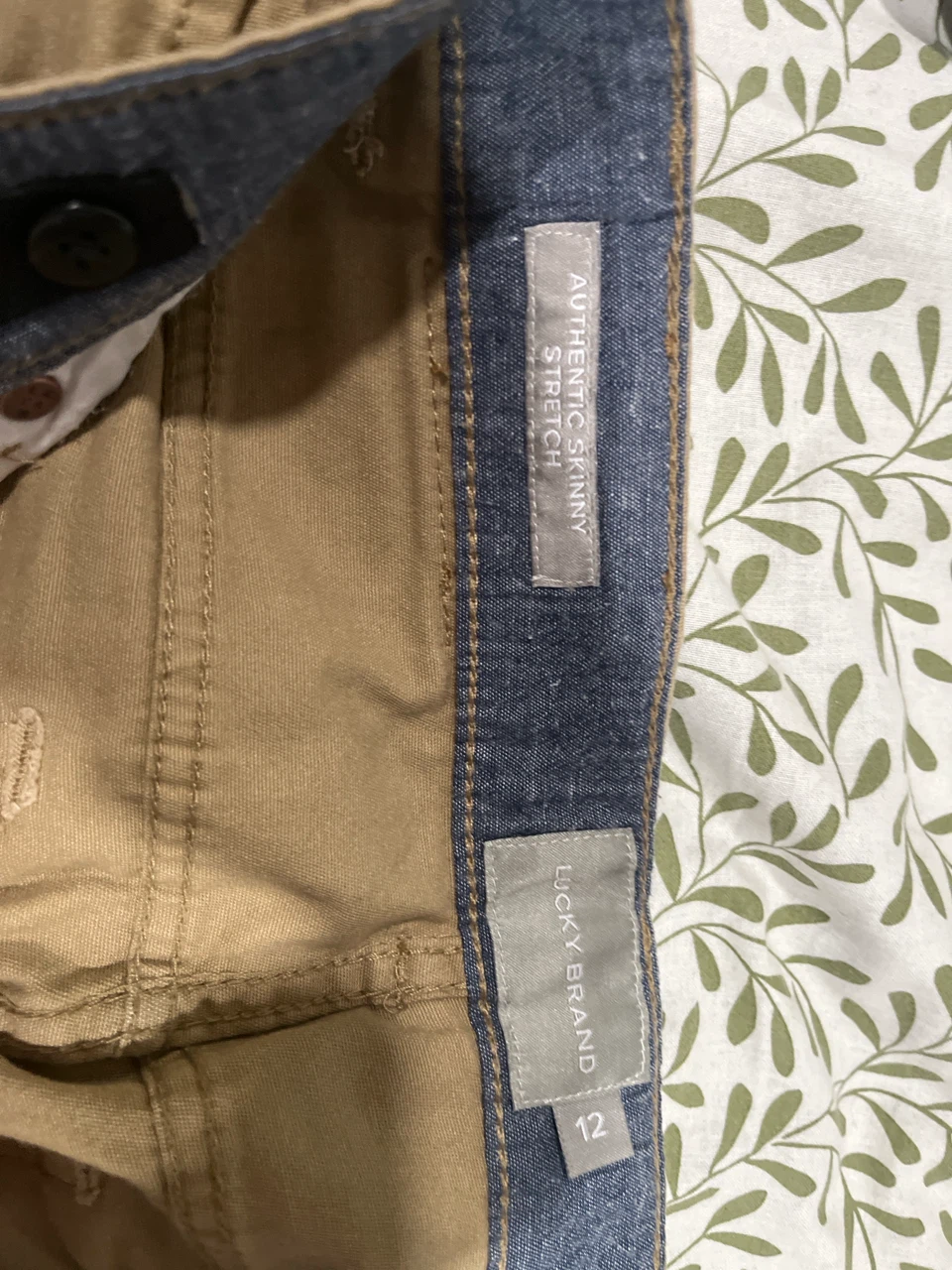 Lucky Brand Authentic Skinny Stretch Pants Size 12 - photo 2