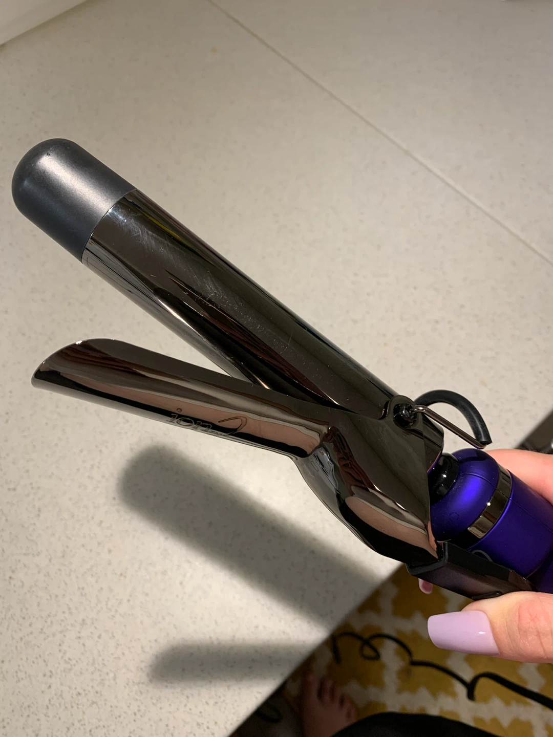ION Titanium Platinum Pro Curling Iron 1 1/4 Inch - photo 2