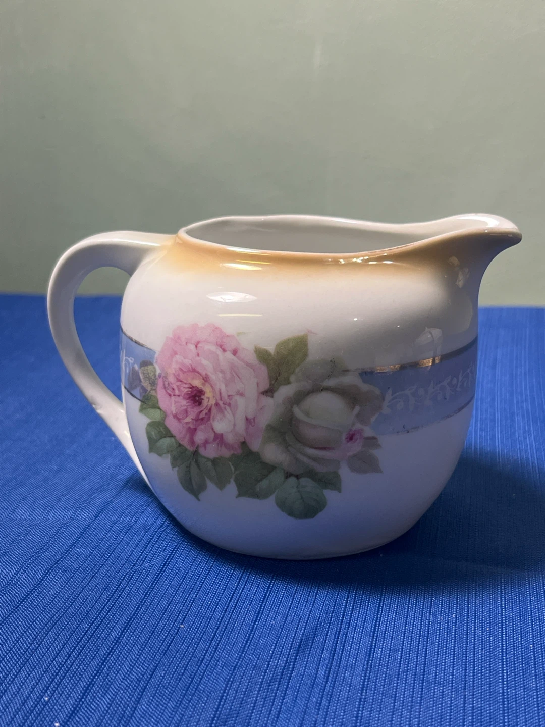Vintage Rose Creamer and Sugar Bowl Set - photo 2