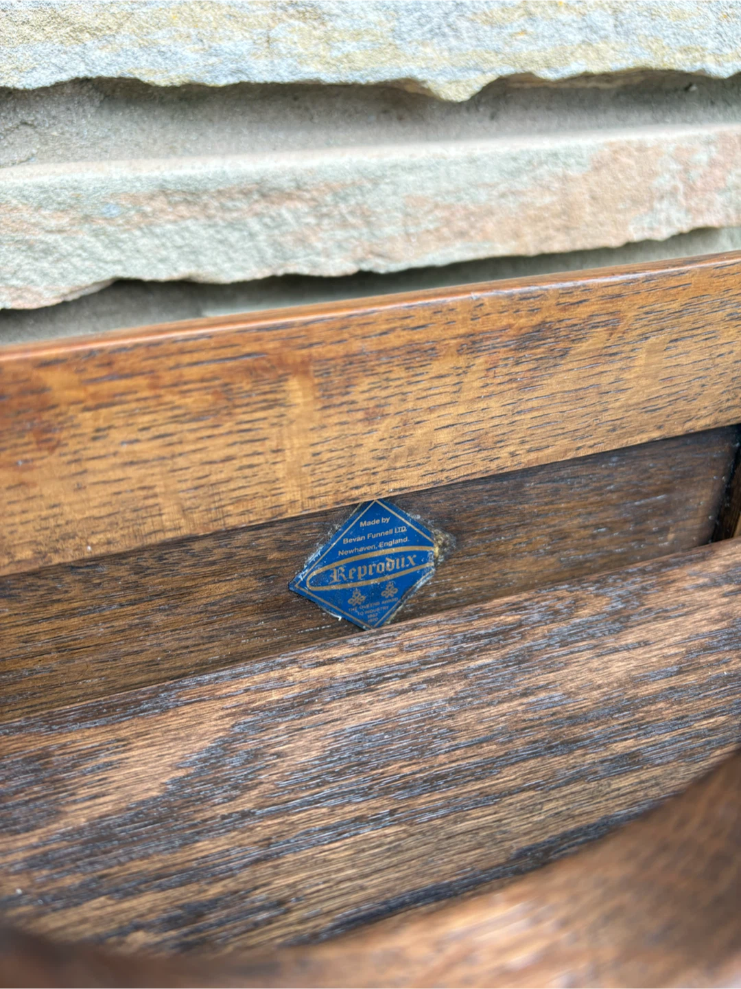Reprodux Antique Wooden Wine Rack - photo 5