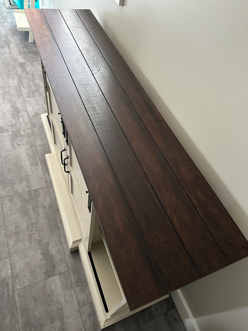 Sand & Stable Tamworth 68” Farmhouse TV Table (CAN DELIVER - photo 4