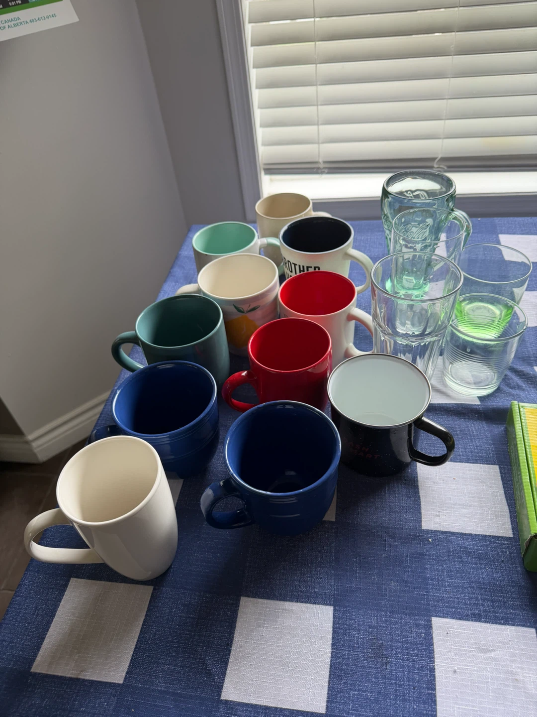 Mug and Glass Set