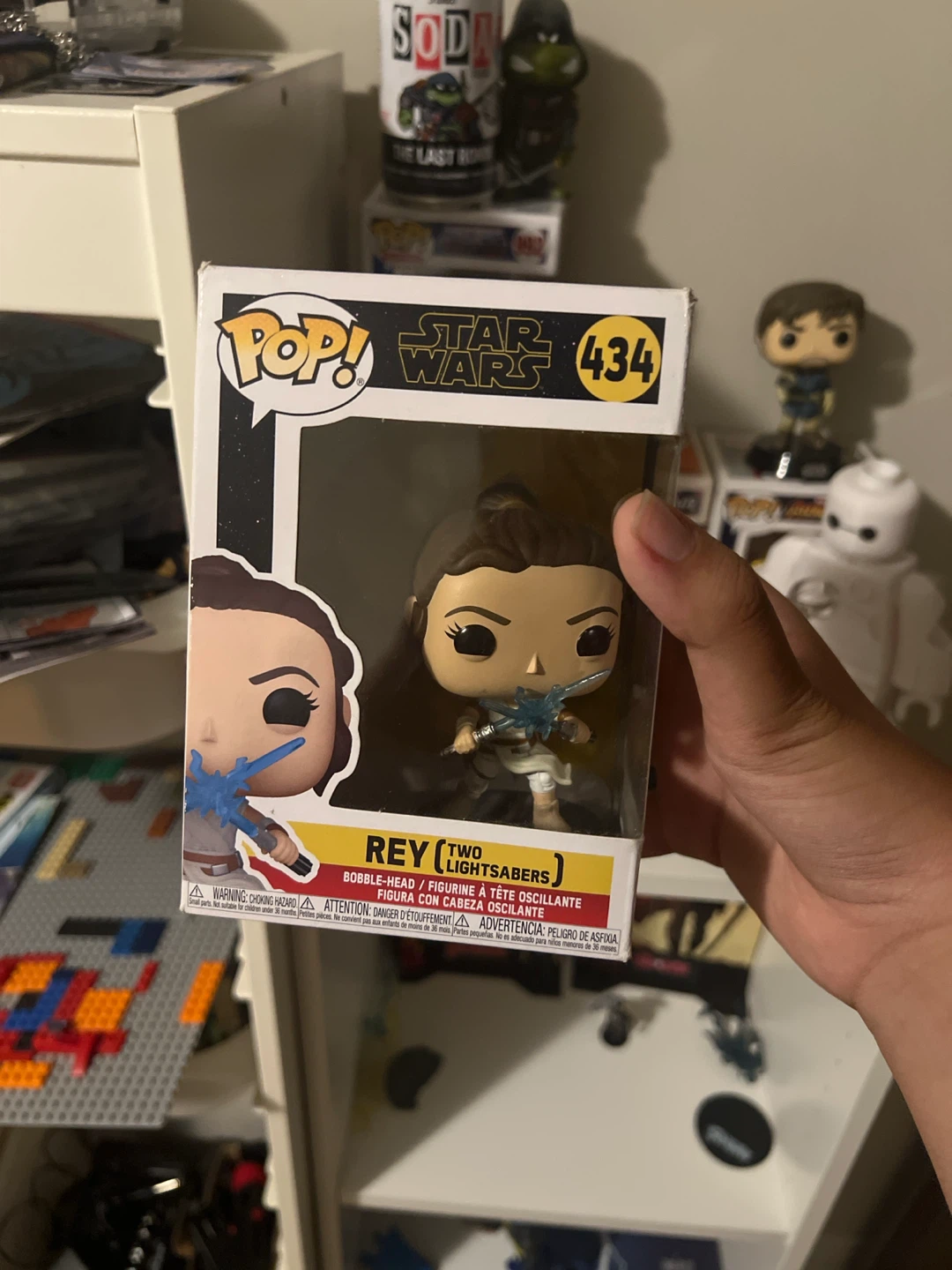 Funko Pop! Star Wars Rey (Two Lightsabers) #434