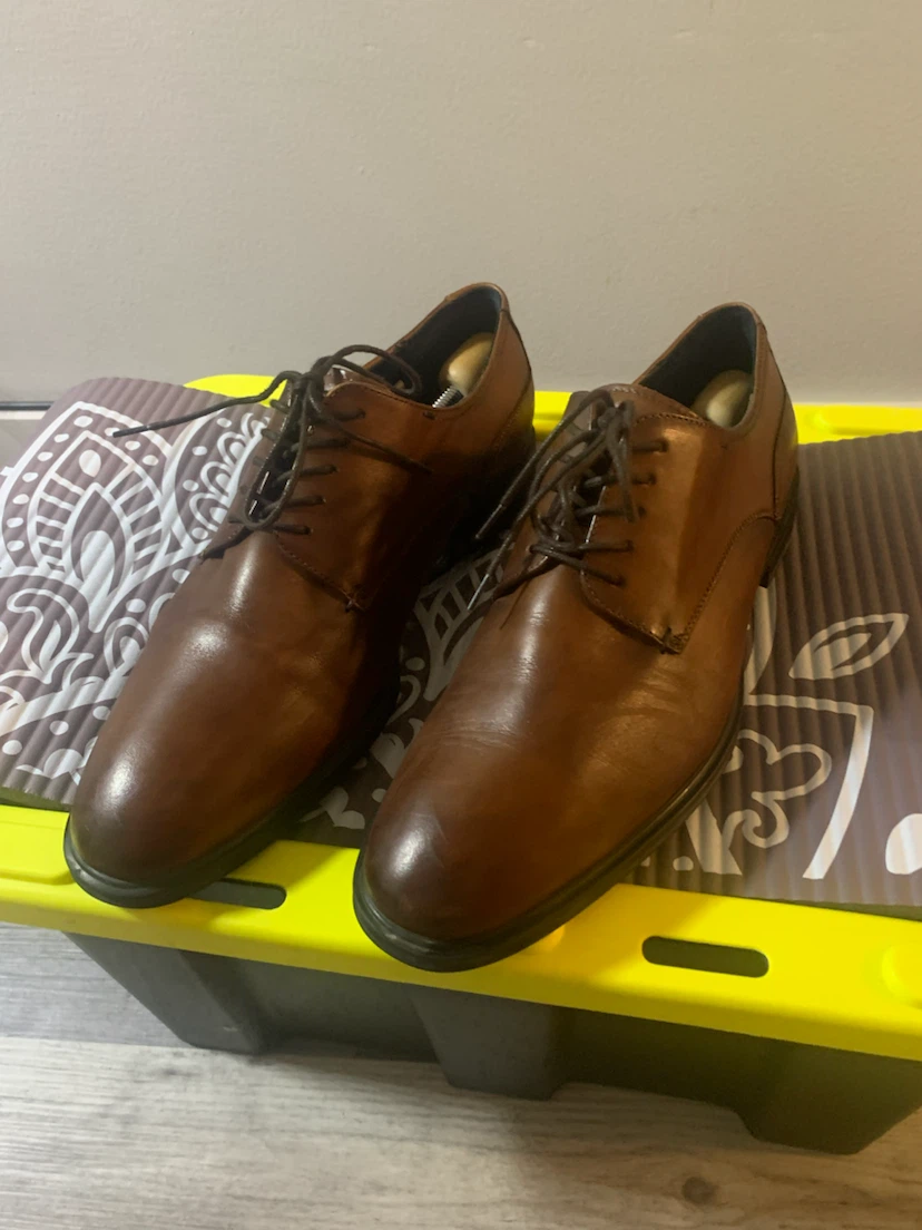 Brown Leather Dress Shoes sz9