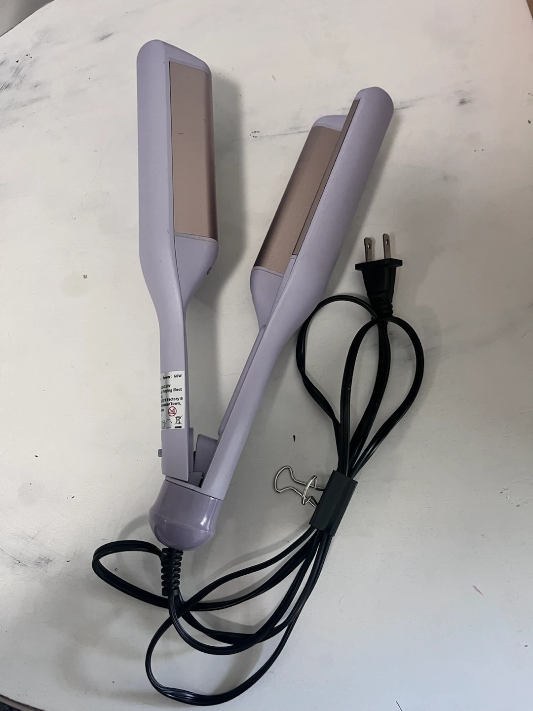 Purple Hair Waver/Crimper - photo 3