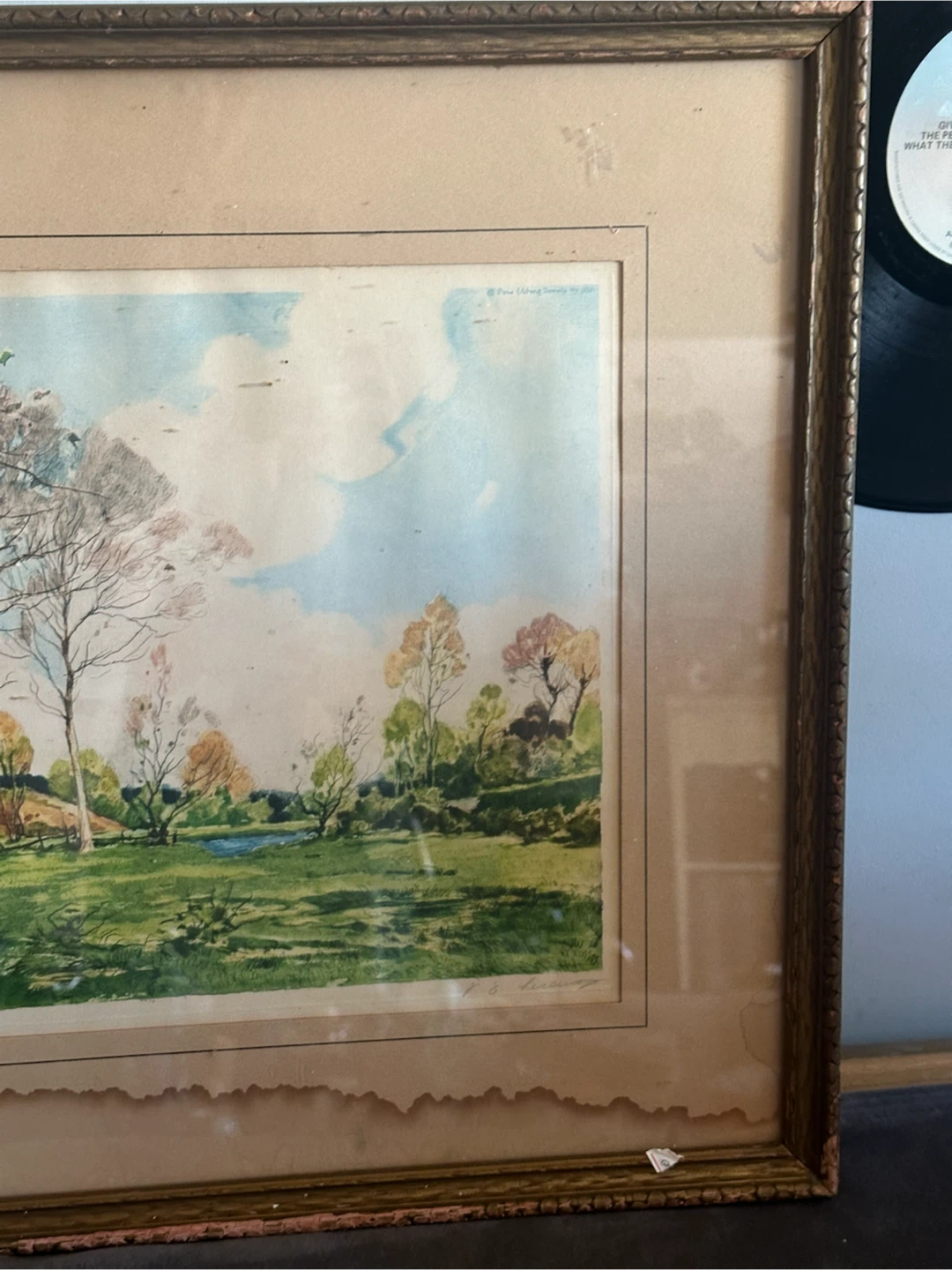 Paul Émile Lecomte "En Été" Aquatint Etching - photo 4