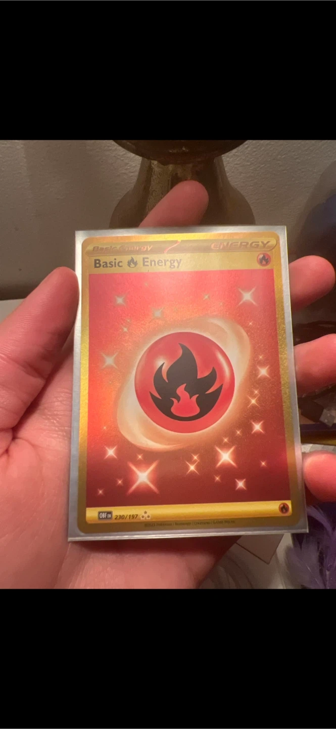 Carte Pokémon Énergie Feu 230/197