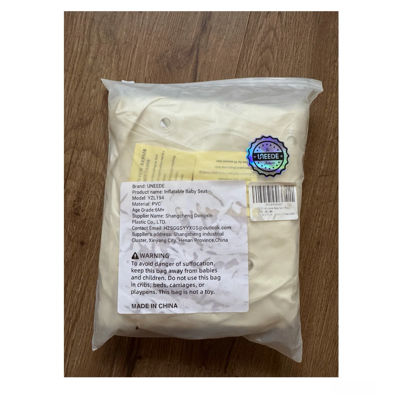 Brand new Inflatable Baby Seat for 3 Months & Up - photo 2