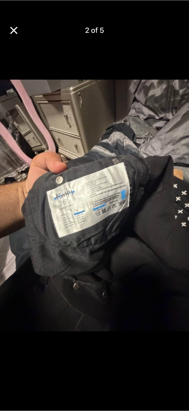 Ksubi Black Distressed Jeans - photo 3