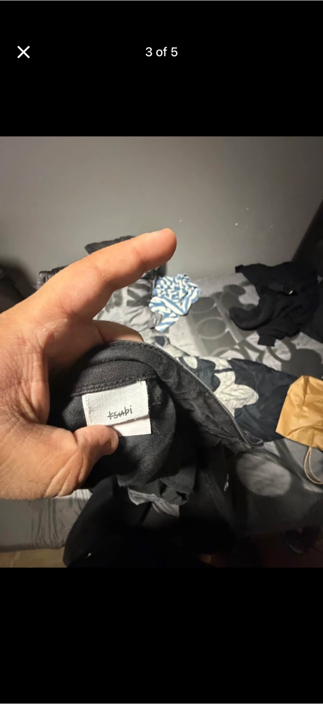 Ksubi Black Distressed Jeans - photo 4