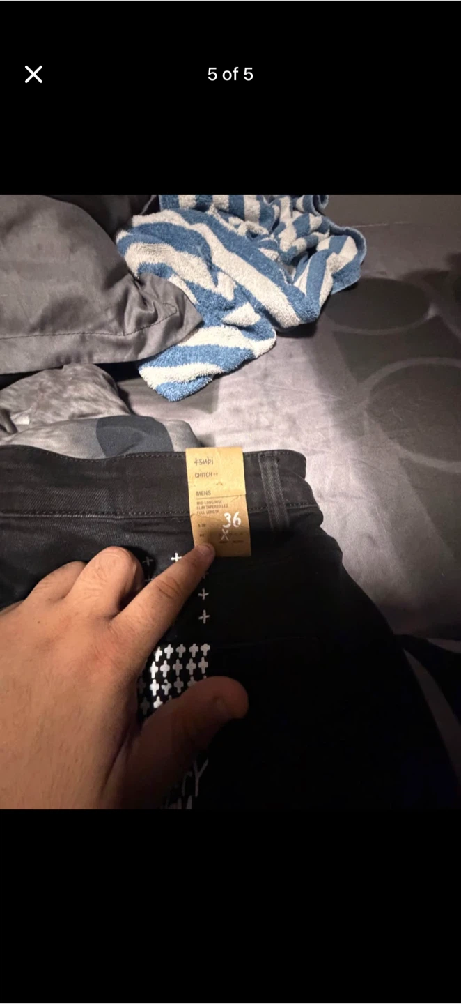 Ksubi Black Distressed Jeans - photo 5