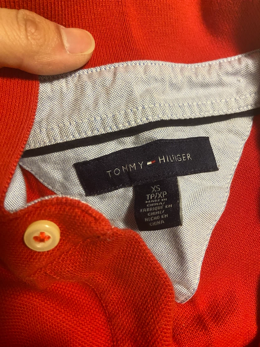 Tommy Hilfiger Red Polo Shirt - photo 2