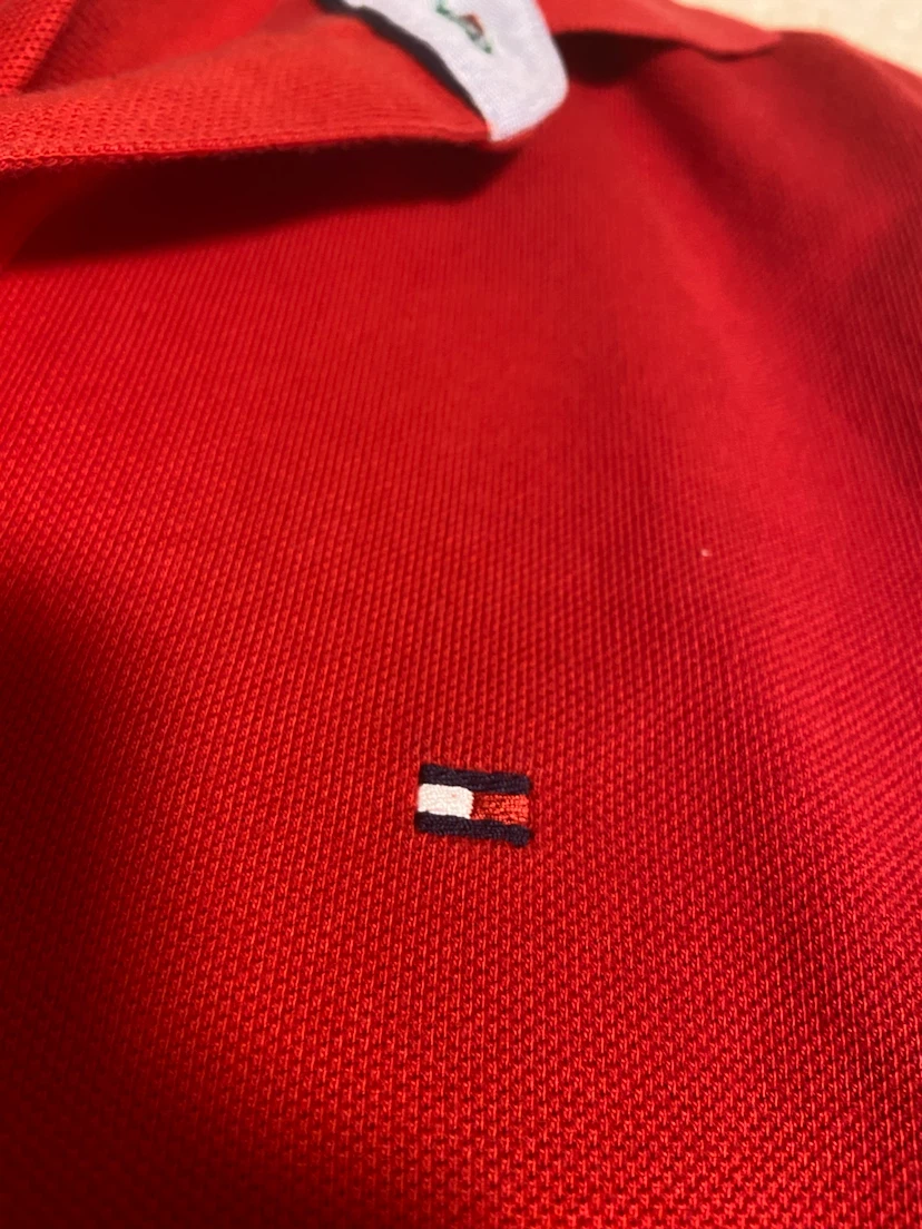 Tommy Hilfiger Red Polo Shirt - photo 3